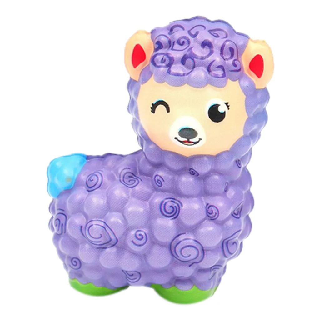 1PC Squishies Toy Kawaii Adorable Toy Slow Rising Sheep model Scented Stress Relief Toys Gifts Squeeze Relief Toy for Kids C615