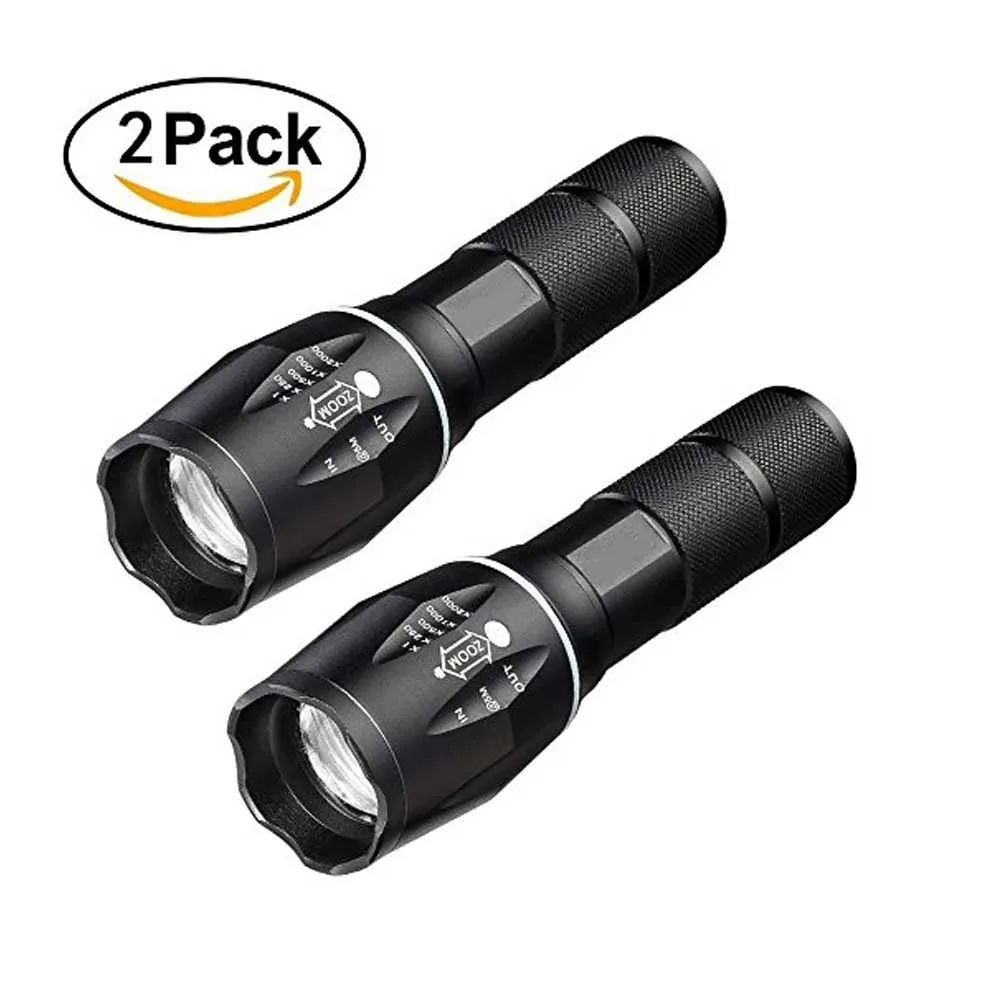 

Linterna LED linterna tactica 8000 lumenes cree XM-T6/L2 zoomable 5 modos Lanterna de aluminio LED antorcha linterna para campin