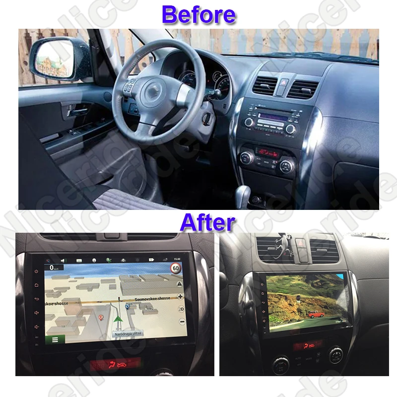 9 &quotAndroid 7 1 автомобильный Dvd стерео для Suzuki SX4 2006 2007 2008 2009 2010 2011 2012 2013 радио GPS