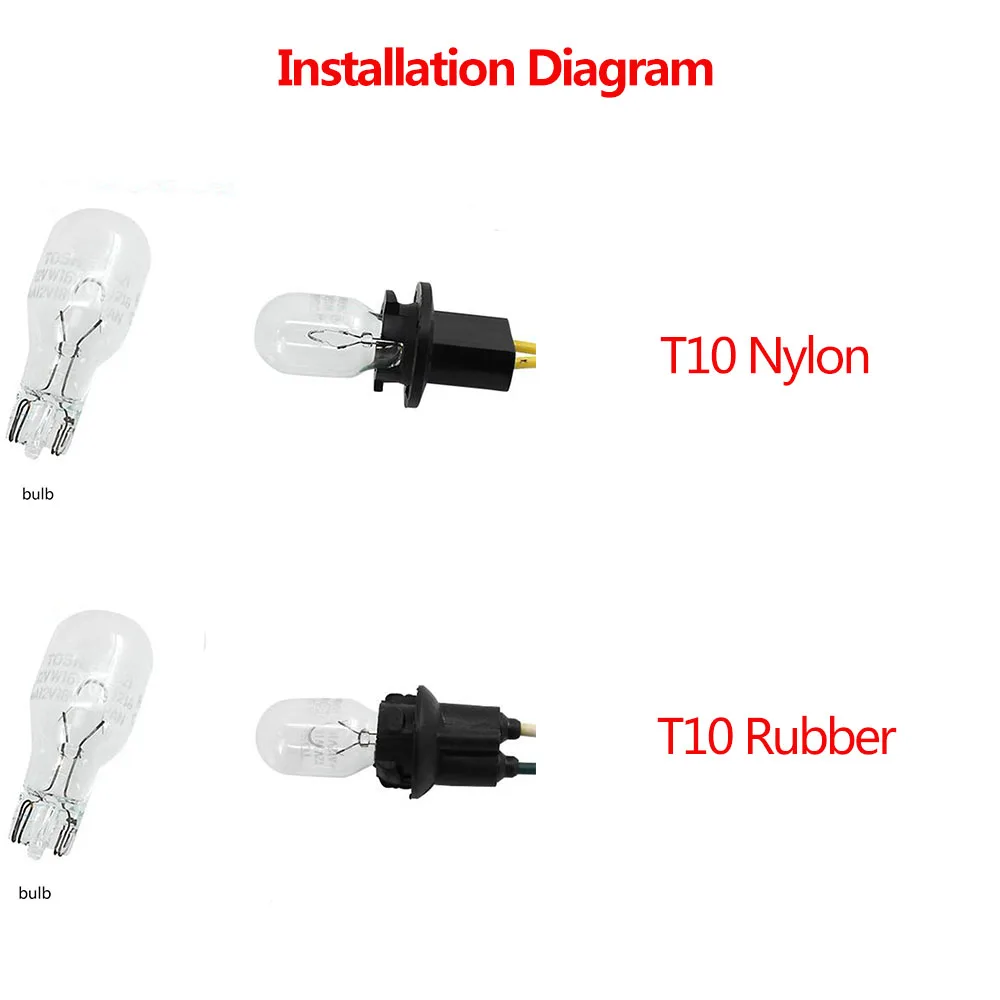 1 шт. LED T10 T20 1156 1157 B9S автомобильные лампы лампочки гнездо адаптер удлинитель Разъем Держатель Лампы