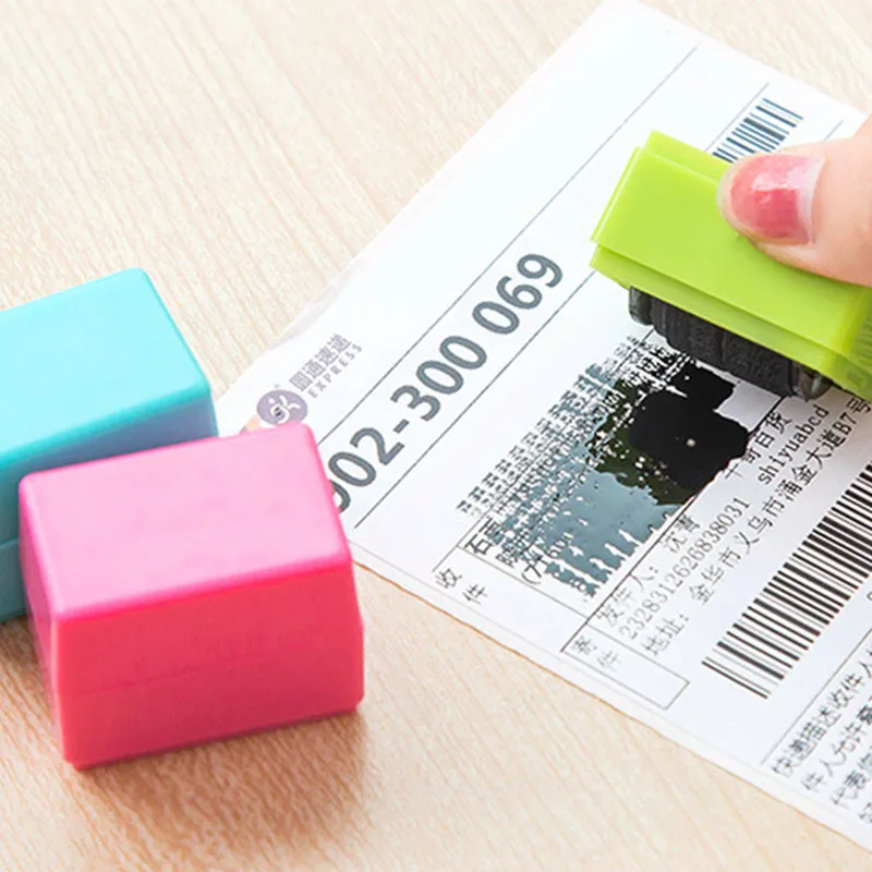 Мини ролик само покрытие покрытые конфиденциальные штампы Экспресс-лист