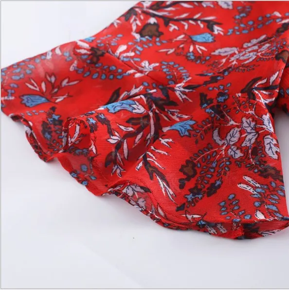 Женское платье с цветочным принтом винтажное пляжное большого размера