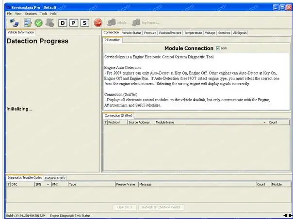 Международный сервис Maxx 2017 инструмент для диагностики и программирования J1939 J1708