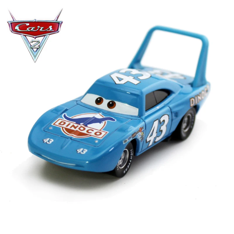 Disney Pixar с рисунками из мультфильма Тачки 2 металлического сплава нет. 43 Король DINOCO