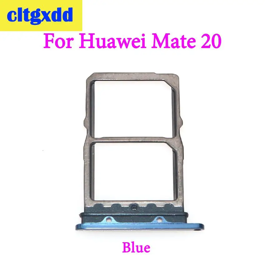 Cltgxdd для Huawei Mate 20 lite / Maimang 7 mate20 Pro держатель Micro Sim карты слот лотка сменные