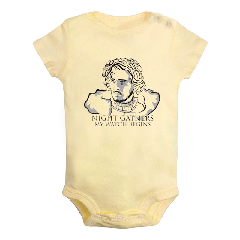 JaBaby2209YD Игра престолов, фанаты ТВ-шоу, Винтажный дизайн с тотемом из племени для новорожденных мальчиков и девочек, Униформа-комбинезон с принтом, боди для младенцев - Цвет: JaBaby2209YD