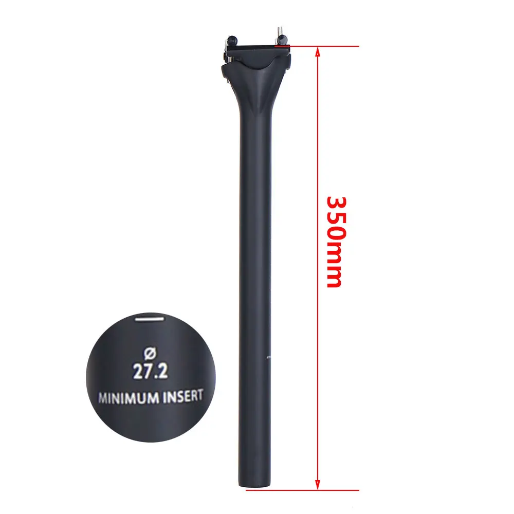 27.2x350mm-6306 ELITA один углеродное волокно руль для велосипеда, подседельный штырь 27,2/30,8/31,6 мм горный велосипед/дорожных велосипедов подседельный штырь для горного велосипеда UD матовый велосипед Запчасти - Цвет: 27.2x350mm-6306