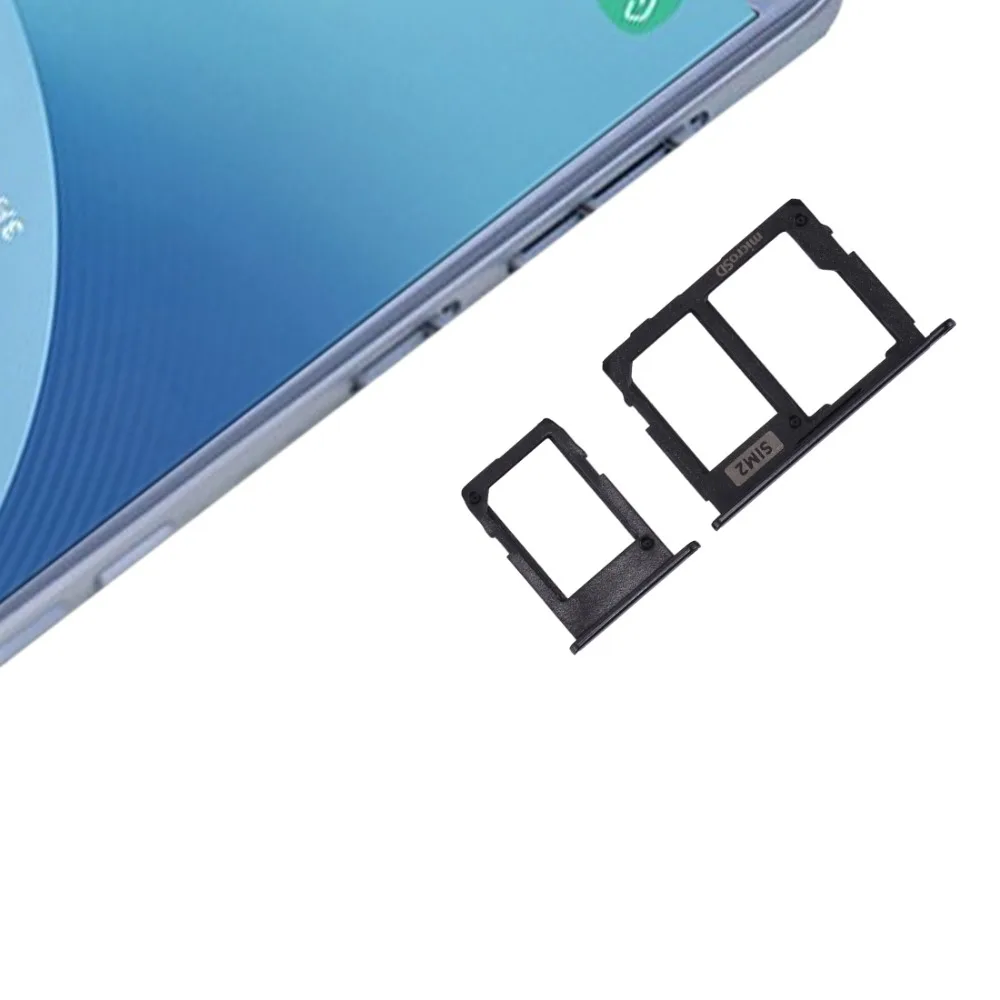 Новый лоток для SIM-карты + SIM-и Micro SD-карт Galaxy J3 (2017) ремонт замена аксессуары |