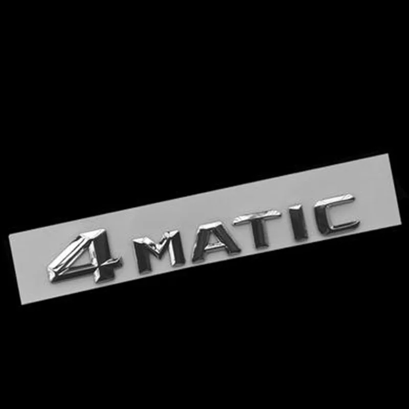 1 шт. 3D Автомобильная Наклейка ABS BITURBO 4matic логотип эмблема значок задняя сторона