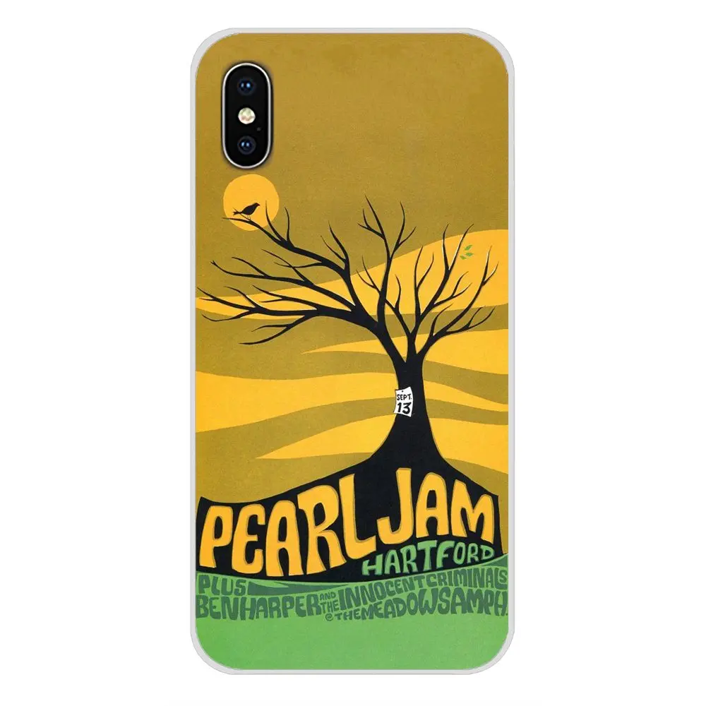 Pearl Jam PJ milwaukee Logo For Xiaomi Mi6 A1 5X 6X Redmi Note 5 5A 4X 4A 4 3 Plus Pro pocophone F1 Transparent Soft Shell Cover | Мобильные