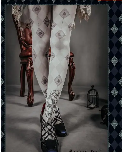 

70D New Fashion Creative Design Lovely Printed Girls Stockings