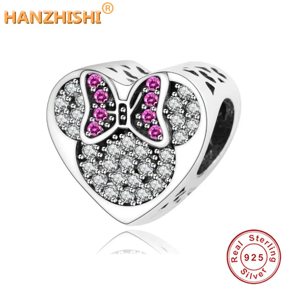 Fit Pandora Подвески Браслет 925 стерлингового серебра Шарм бусины dly ювелирные изделия кулон Berloque Заводская цена