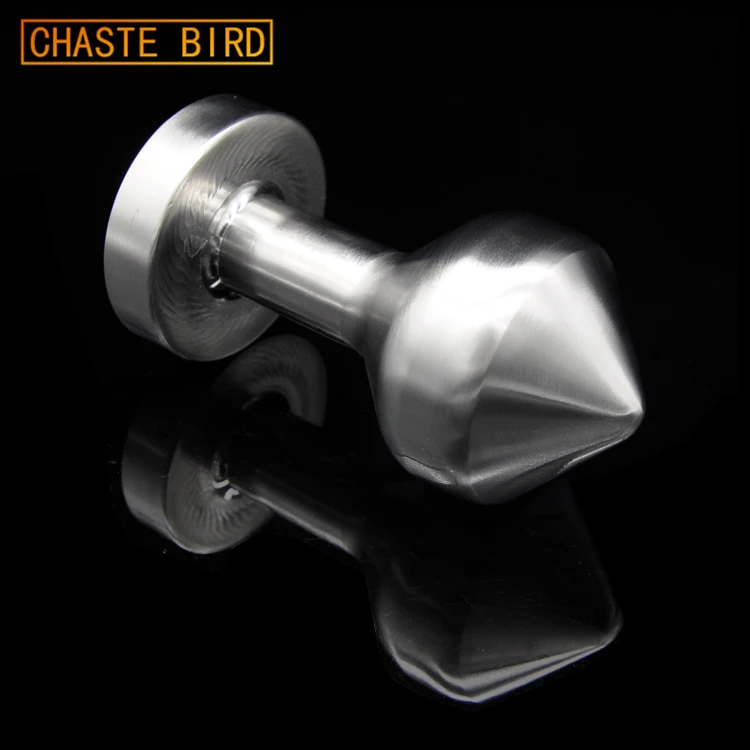 Chaste Bird 650 г мужские и женские металлические большие анальные пробки твердая