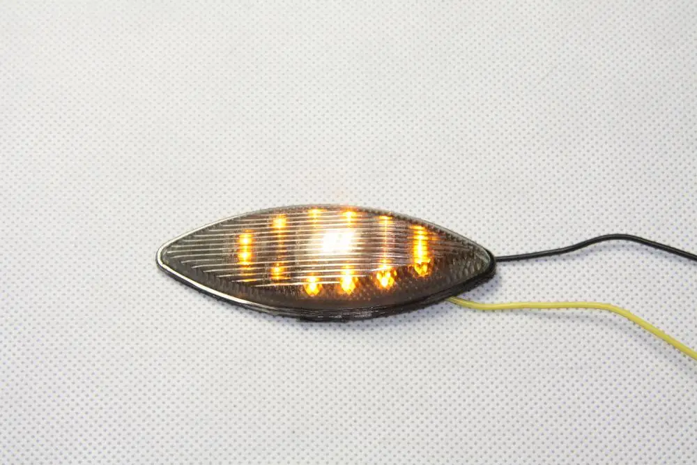 Запчасти для мотоциклов светодиодный индикатор поворота зеркальный блок