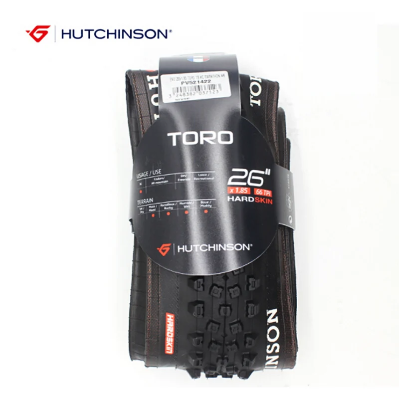 HUTCHINSON противопрокольные шины для горного велосипеда TORO 26 26*1 85 66TPI 515g внедорожника