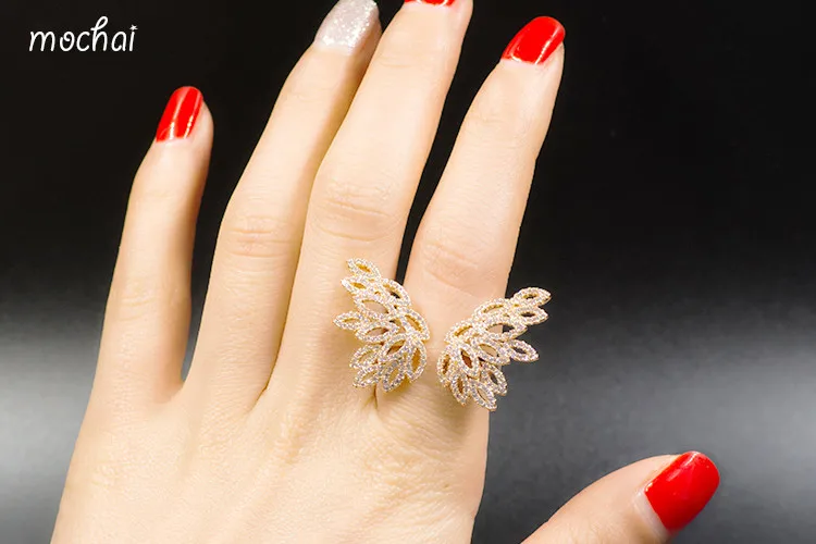 Популярные брендовые дизайнерские Преувеличенные Роскошные Кольца