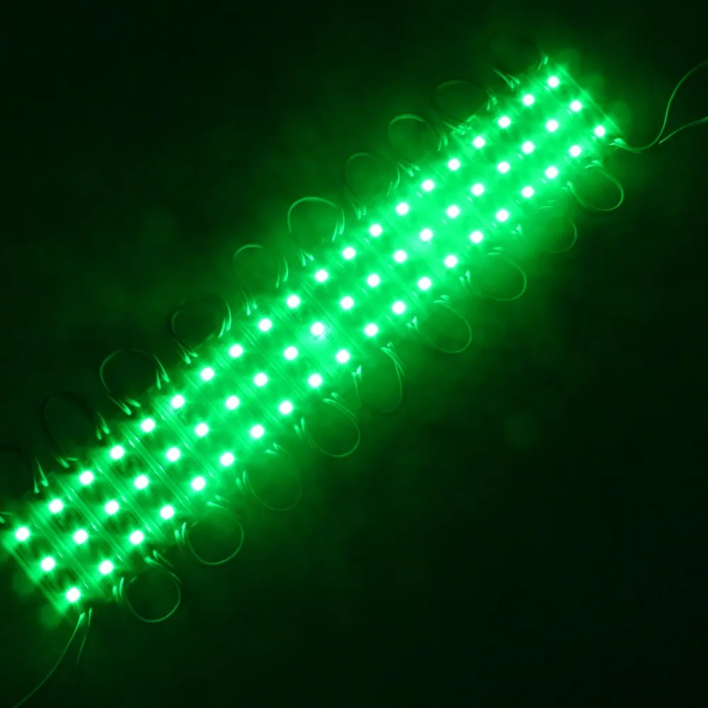 20 шт. SMD 2835 3 Светодиодный модуль для рекламы световые слова светильник ка 12 В