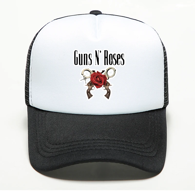Унисекс для взрослых в стиле панк хип-хоп Guns N Roses бейсбольная кепка высокого