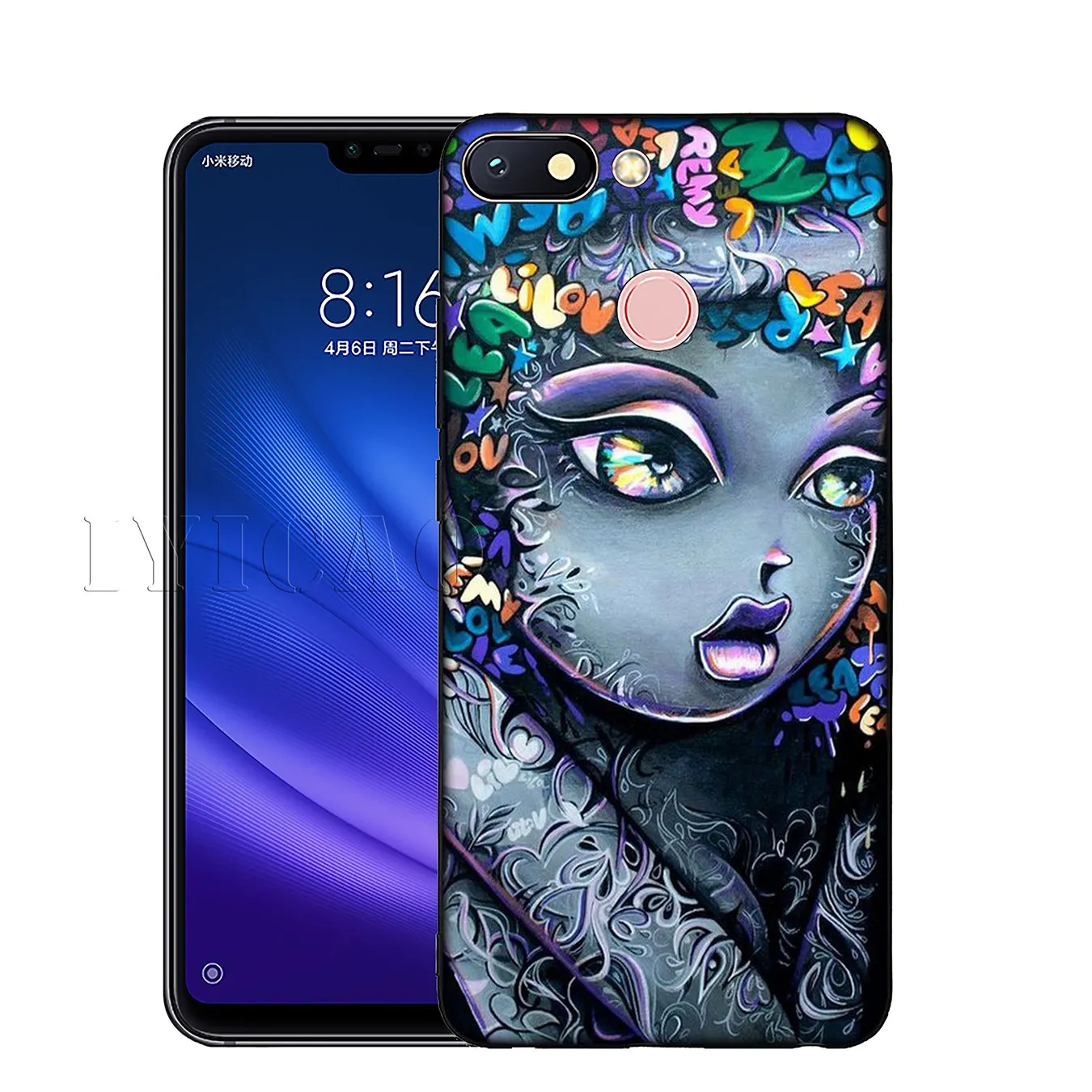 IYICAO Африканский Мягкий силиконовый чехол для телефона девочек Xiaomi Mi 10 9 9T CC9 CC9E 8 SE