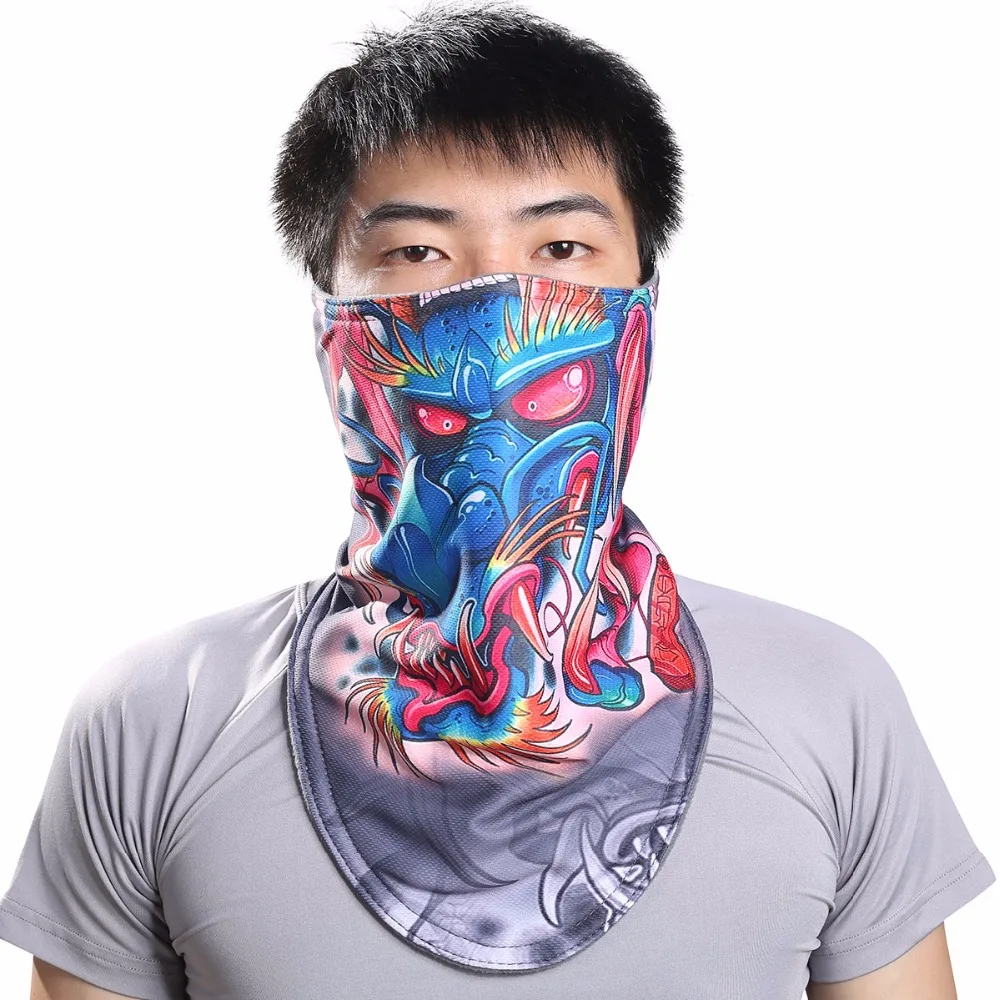 Мужская и женская зимняя утепленная Спортивная маска на все лицо для катания