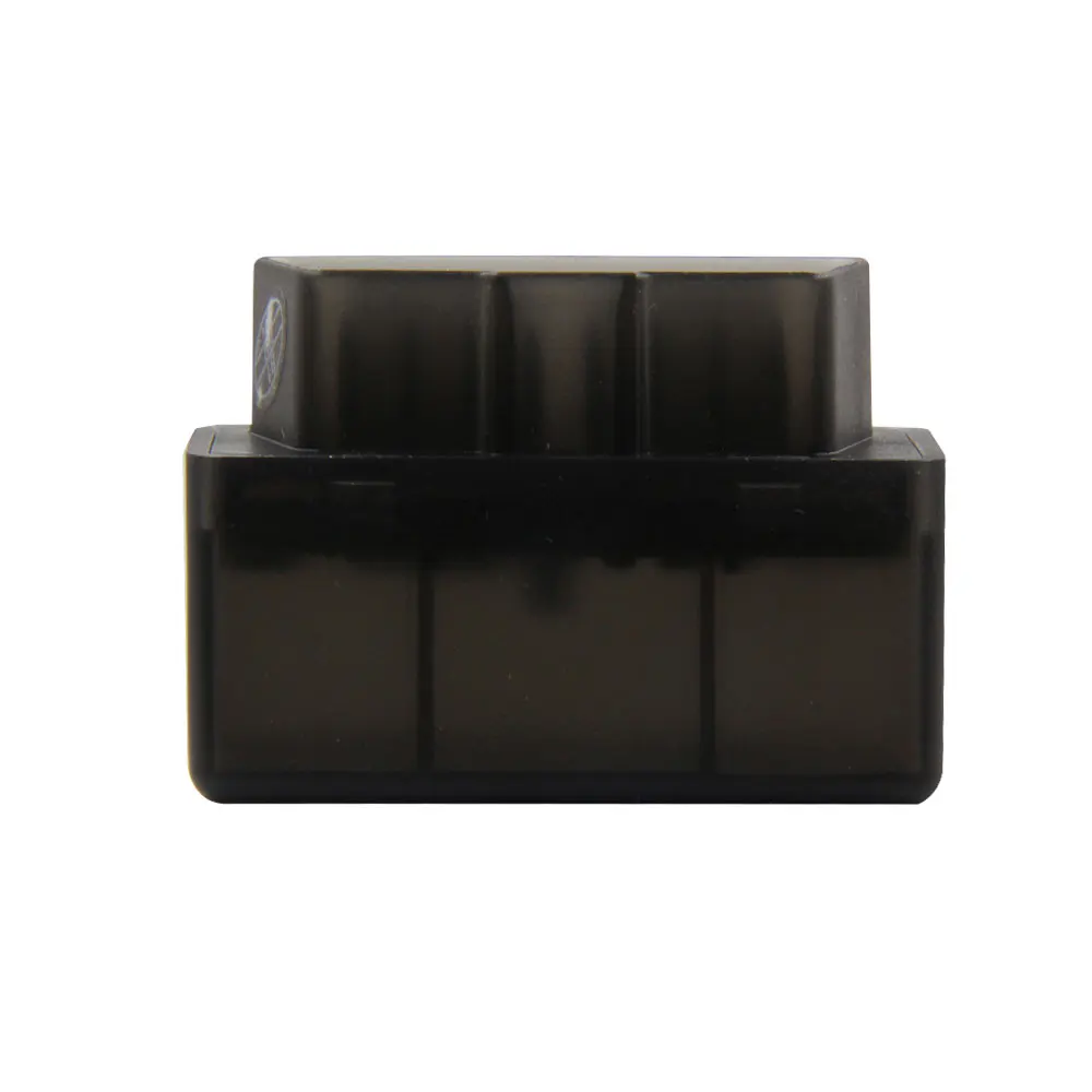 black ELM327 v1.5 Bluetooth obd2 автомобильный диагностический сканер Супер Мини ELM 327 OBDII диагностический инструмент для Android/ПК поддержка 12 языков - Цвет: black