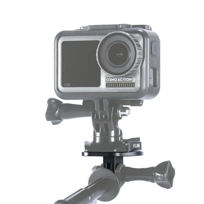 VIJIM GP 2 алюминиевый Quik Release Base для экшн камер быстрая установка пластины Gopro765 Osmo EKEN