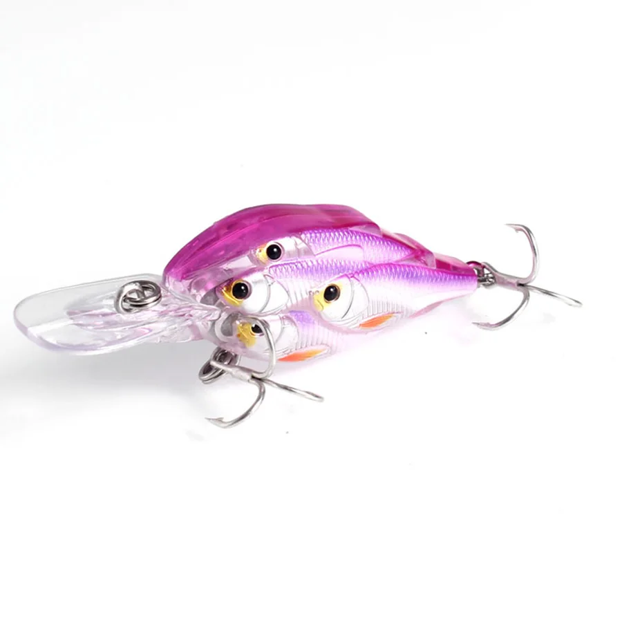 TUYA 5 шт./компл. Baitball Crankbait воблеры Minnow рыболовная приманка Bionic Fish школьная