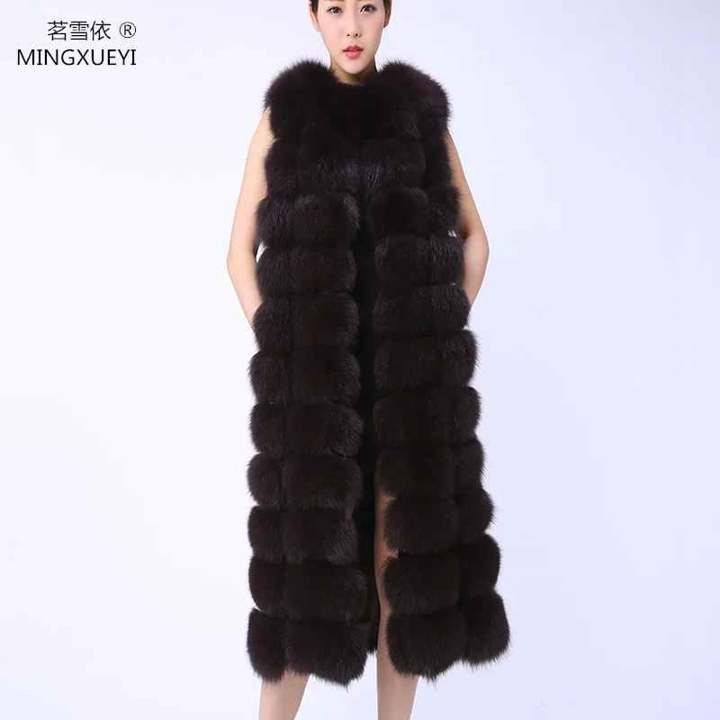 Новый бренд действительно высокое качество меховой жилет из натурального