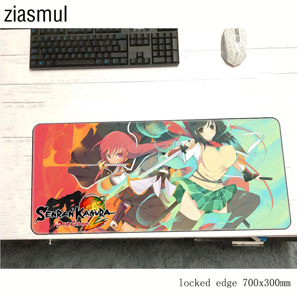 Игровой коврик для мыши senran kagura 700x300x2 мм|Коврики мышей| |