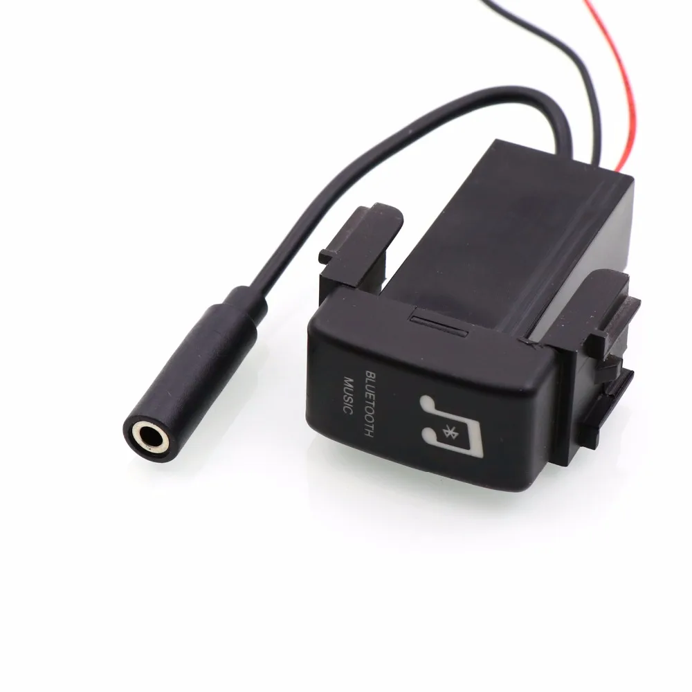 car bluetooth music adapter module panel installation aux output use for nissanqashqaitiidax trailsunnynv200 free global shipping
