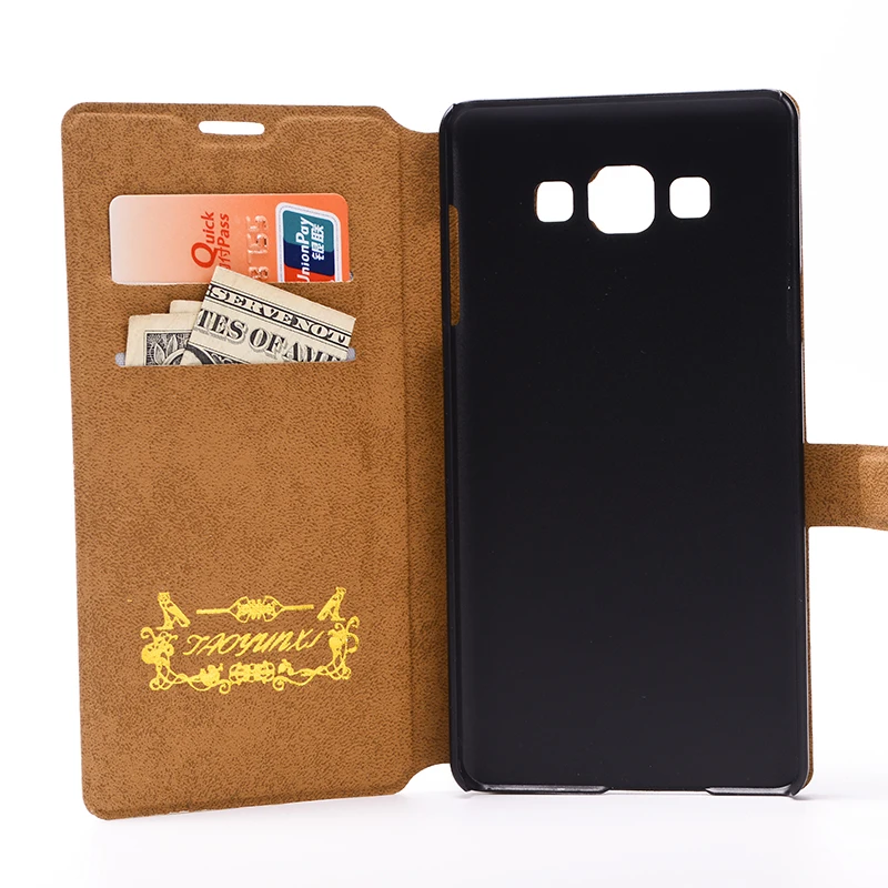 Чехол-раскладушка кожаный чехол для телефона Samsung Galaxy A3 A5 A8 A9 2015 A510 A710 2016 C5 A52015 SM A500
