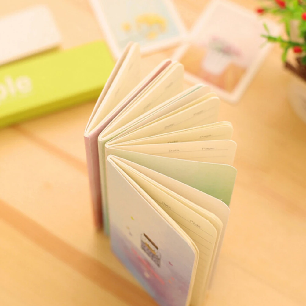 Милые школьные принадлежности Звездный блокнот мини карманный журнал бумажная