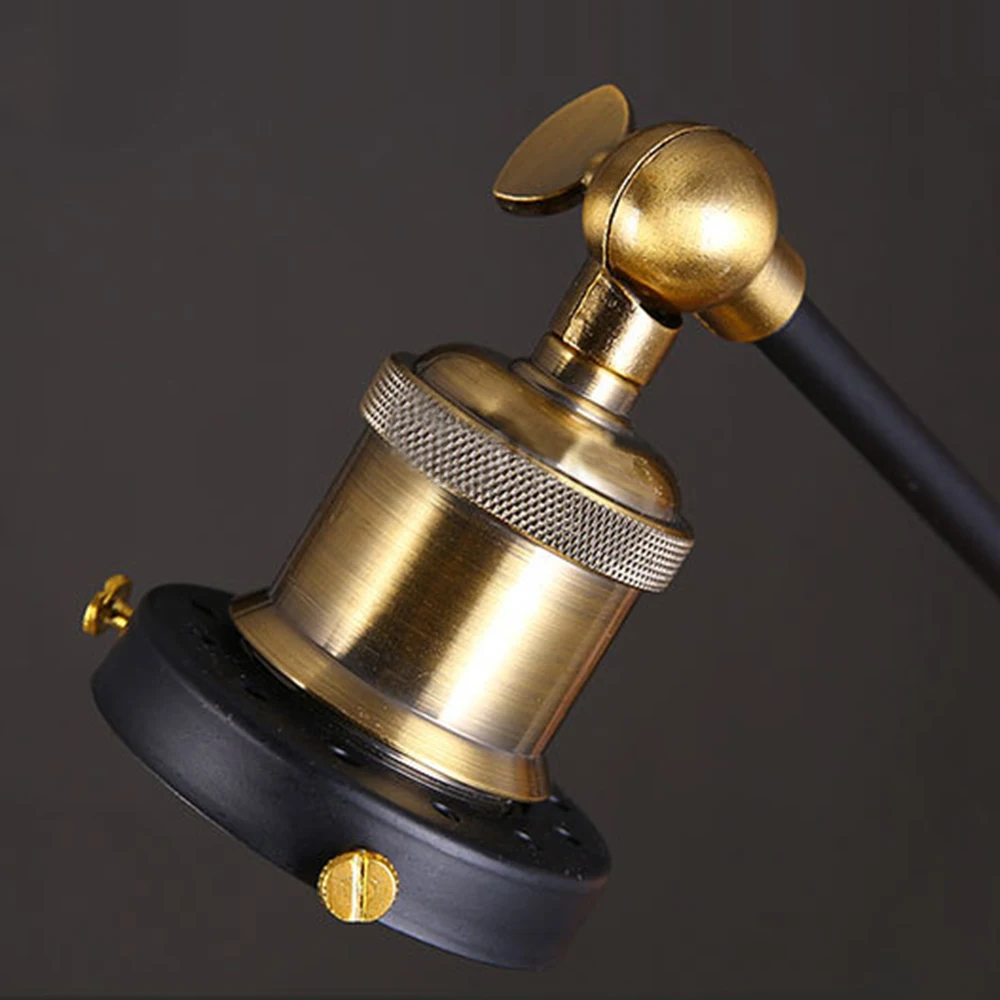 На Продажу $59.98 Горячая Vintage Промышленного Чердак Swing Arm Бра Склад Освещения Черный