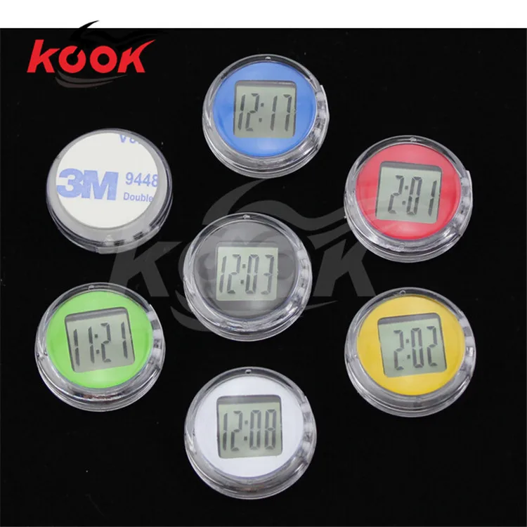 Разноцветные часы подсказки водонепроницаемые с кодом удобные круглые цифровые