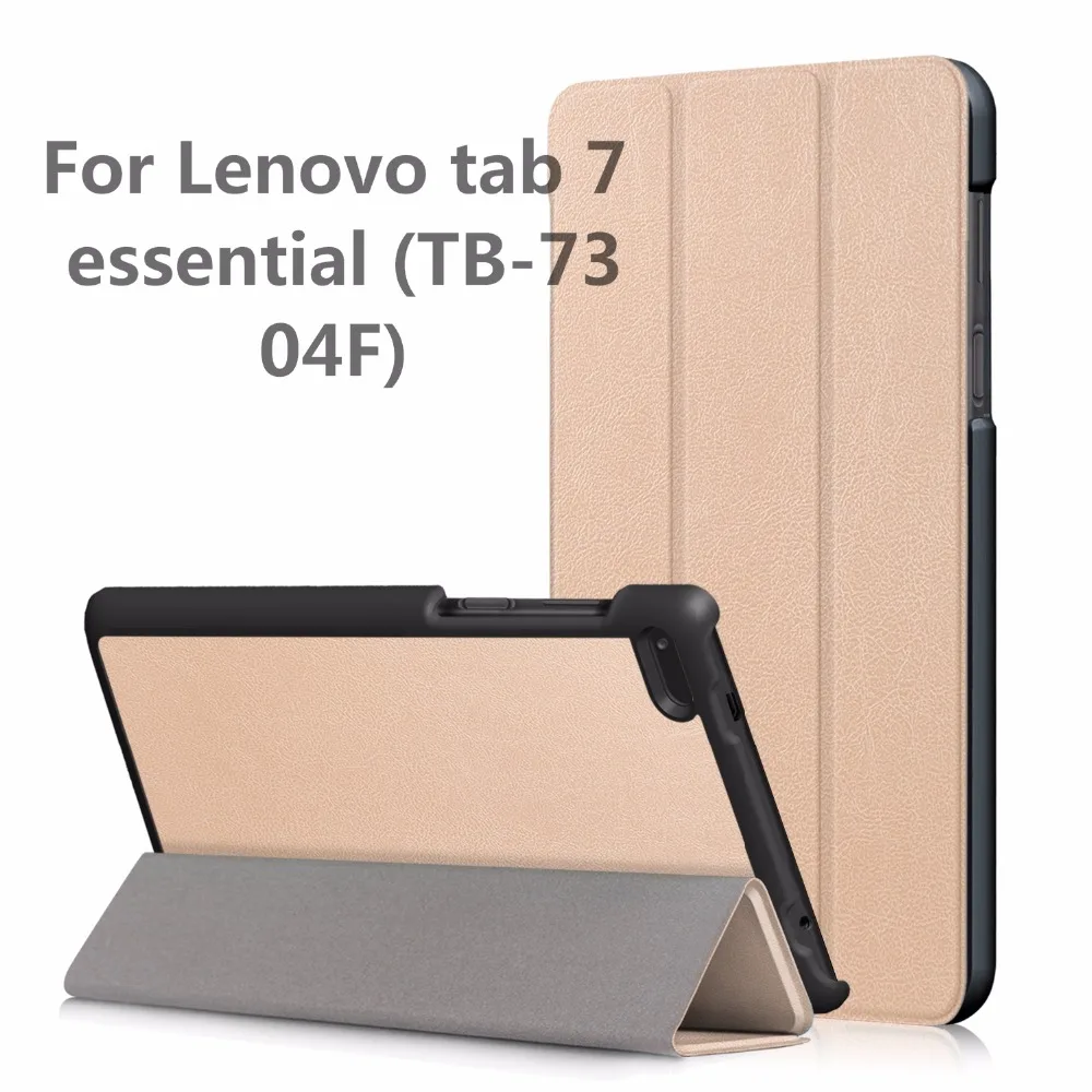 Новинка 2017 откидной Чехол подставка из искусственной кожи для Lenovo Tab4 Tab 4 7 Essential TB