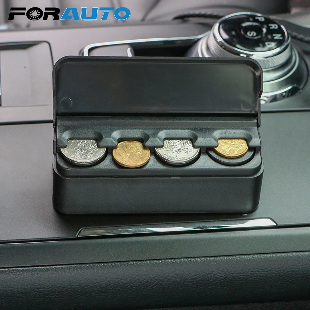 Чехол для монет FORAUTO Orginazer контейнер хранения универсальный автомобильный