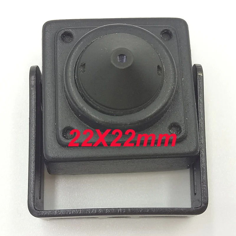 CNDST CCTV Sony CCD черно белая мини квадратная камера Низкая Lux 22X22 мм 480TVL 600TVL