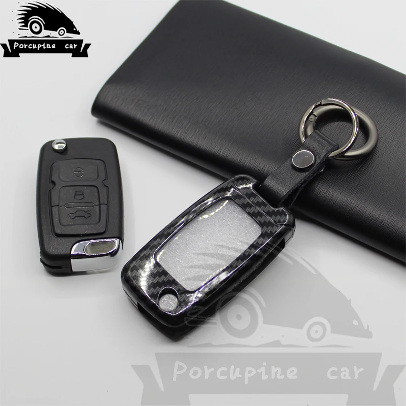 

Чехол для автомобильного ключа с узором из углеродного волокна, чехол для GEELY EMGRAND EC7 EC8 GX7 GS GC9, чехол для автомобильных ключей