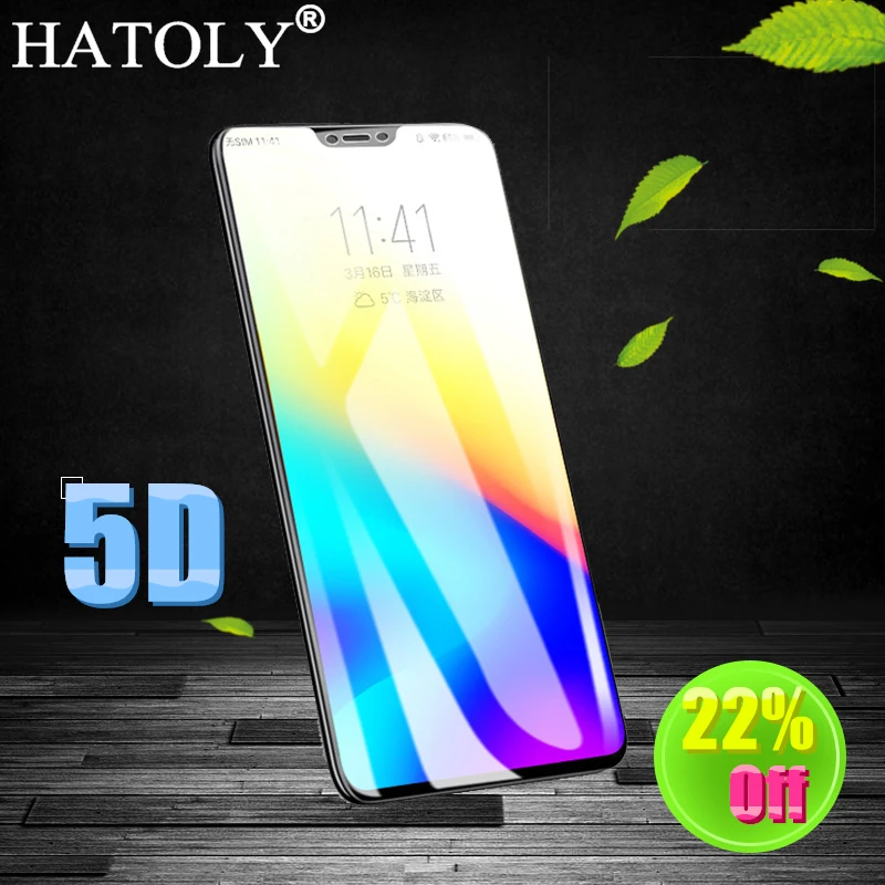 Закаленное стекло HATOLY 5D для Vivo Y83 Y83A защитная пленка Y81 защитное 6 22 дюйма|Защитные