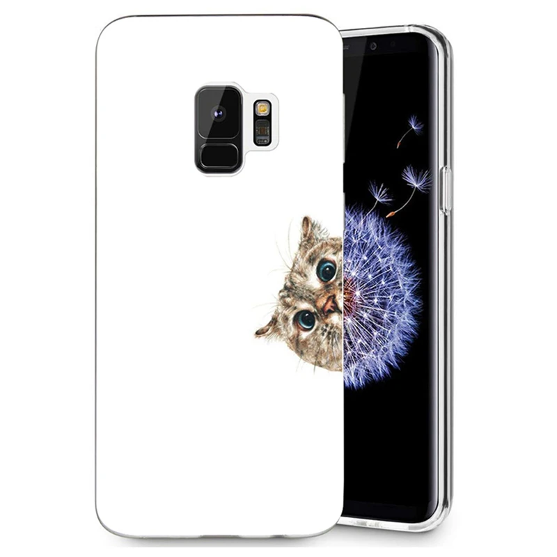 Для Samsung Galaxy S9 S9Plus S8 Plus S7 edge Note 8 J320 J530F J720 A3 A5 2017 TPU силиконовый милый чехол с