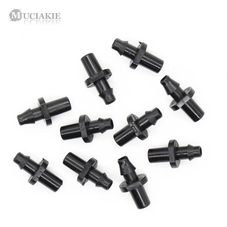 Муфта для микрополива MUCIAKIE переходник шланга 50 шт. OD-6.0mm x 1/4 дюйма | Дом и сад