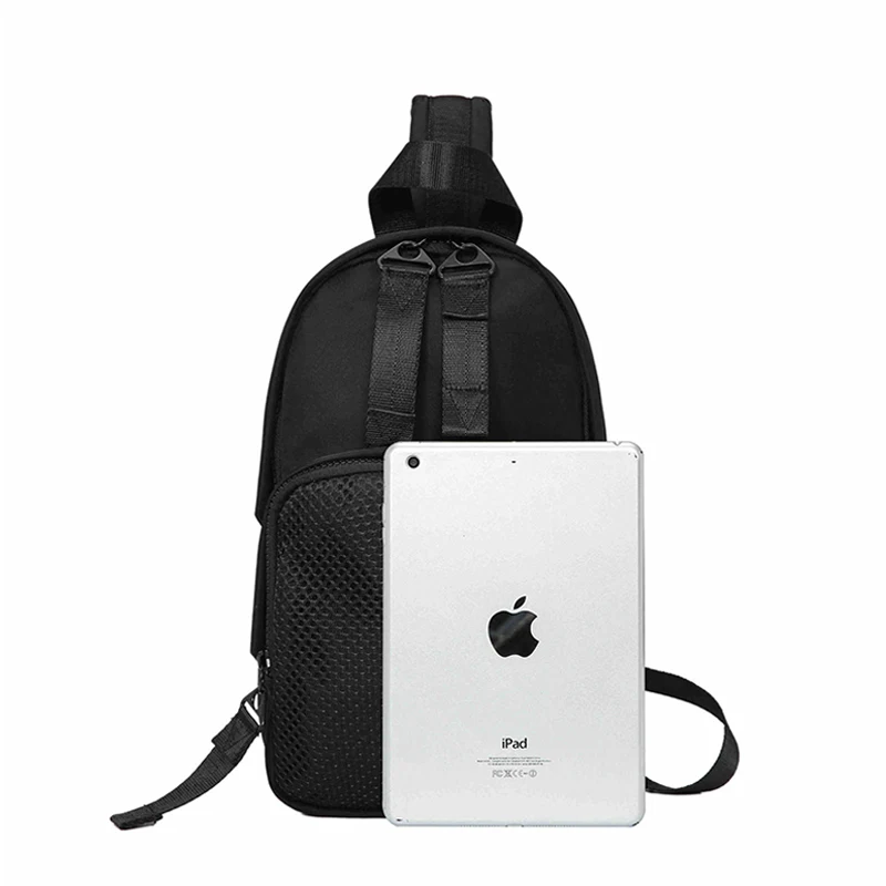 Новинка 2019 модные мужские сумки на плечо повседневные для iPad молодежная