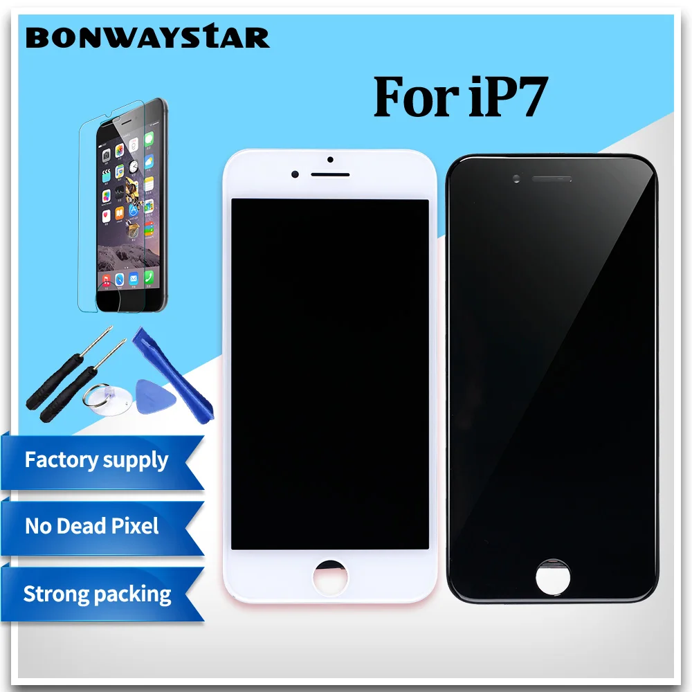 

AAA+++Quality Display For iPhone 5s 6s 7 6 X LCD touch Screen Digitizer Assembly module LCD for iPhone X Screen No Dead Pixel