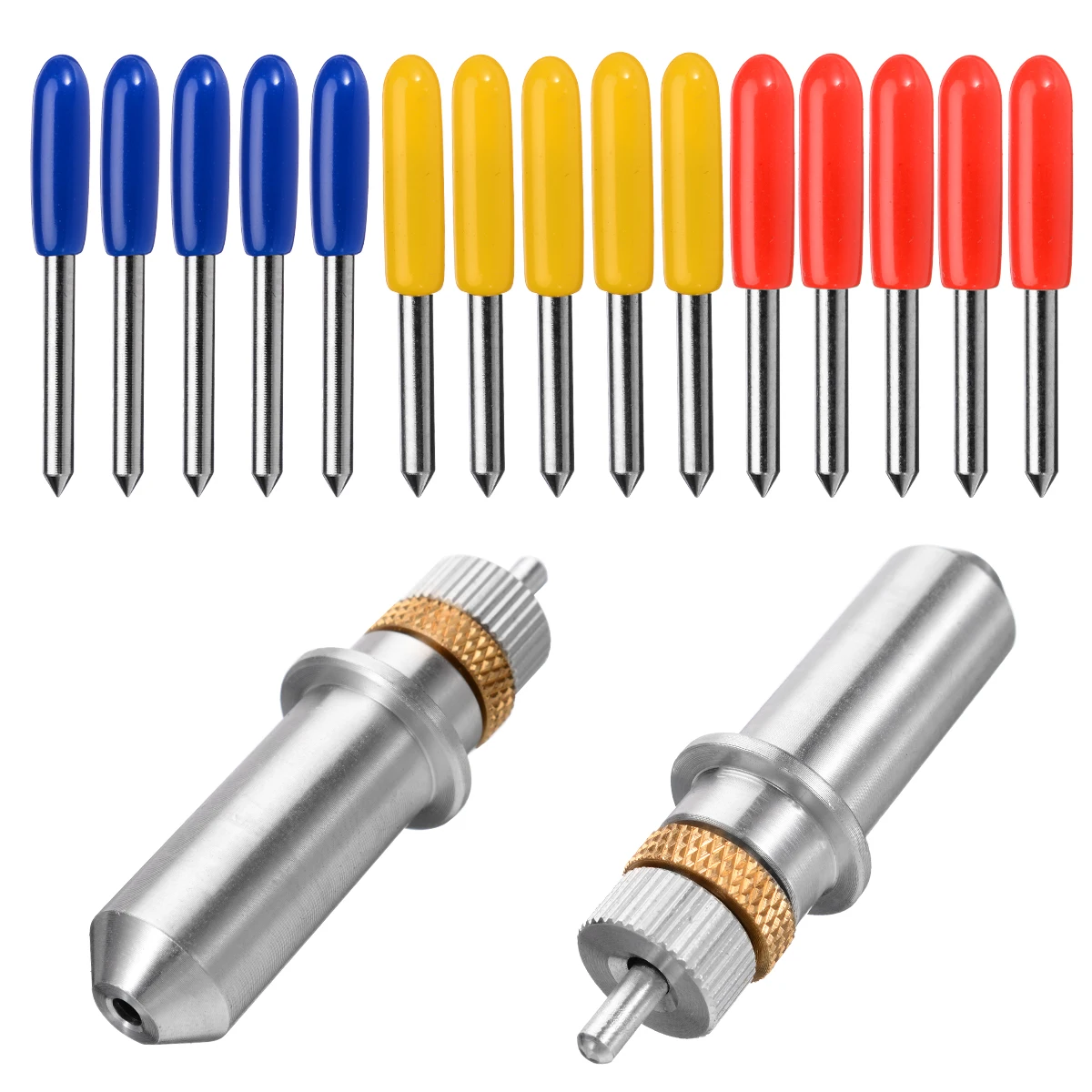 

High Quality 15pcs/Set 30/45/60 Degree For Roland Cutting Plotter Vinyl Cutter Blade+Holder