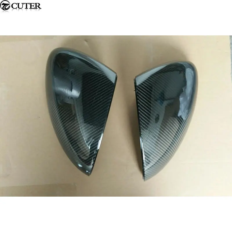 Сменная крышка зеркала заднего вида из углеродного волокна для Porsche Cayenne 958 13-15