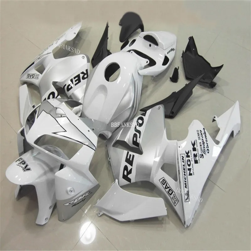 Репсол инъекция ABS обтекатель КУЗОВ комплект для Honda CBR600RR F5 2005 2006 крышка корпуса