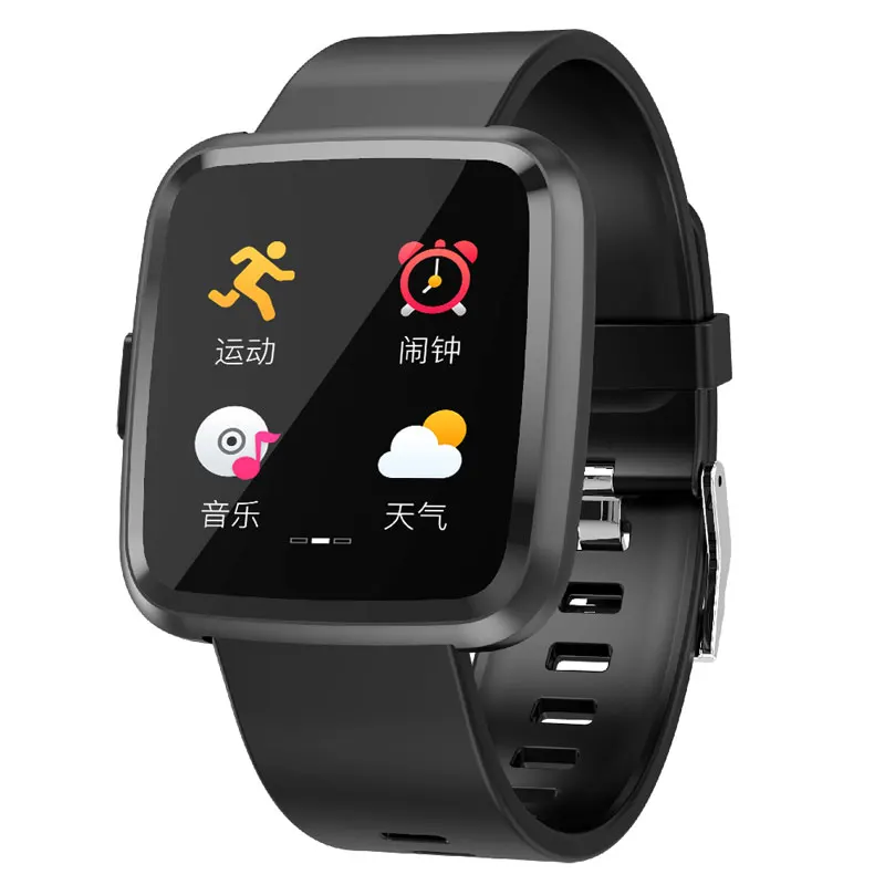 1 3 дюймовый женский на русском языке фитнеса умный Браслет с измерения давления