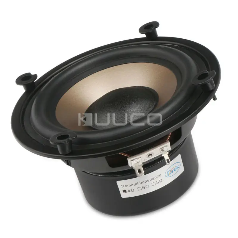 Subwoofer Speakers 5.25-inch 4 ohms Shocking Bass Loudspeaker 40W Woofer Speaker Double magnetic for DIY speakers | Инструменты