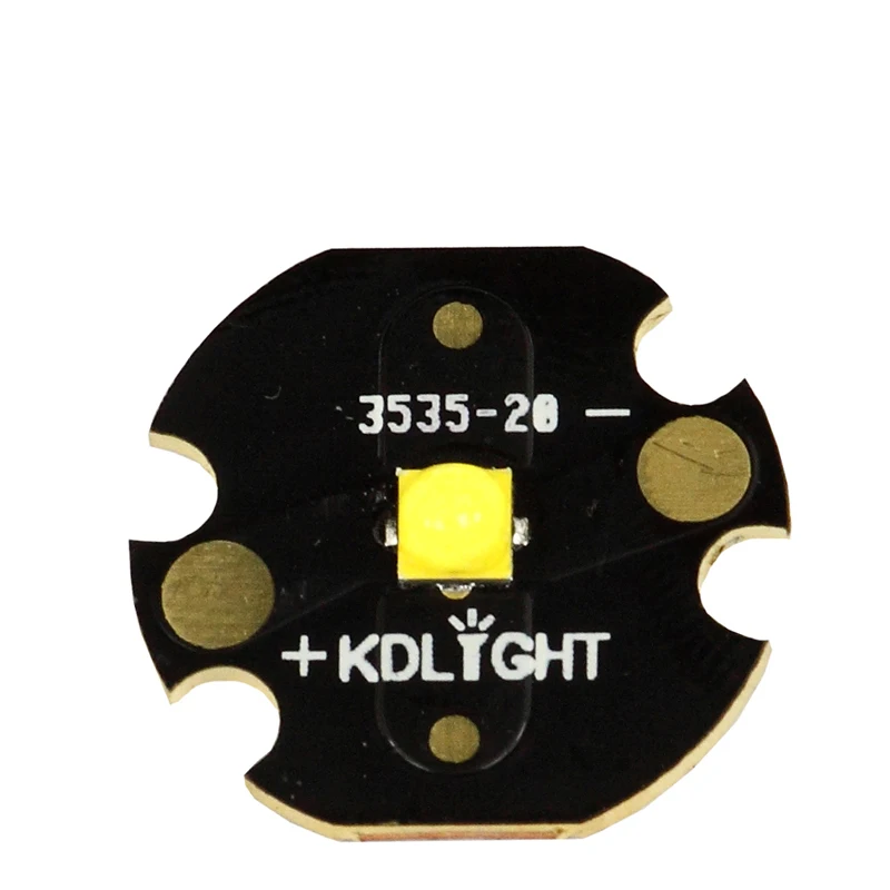 Светодиодный излучатель CREE XHP35 HD белый 6500K/нейтральный 5000K 4000K/теплый 3000K с медью DTP
