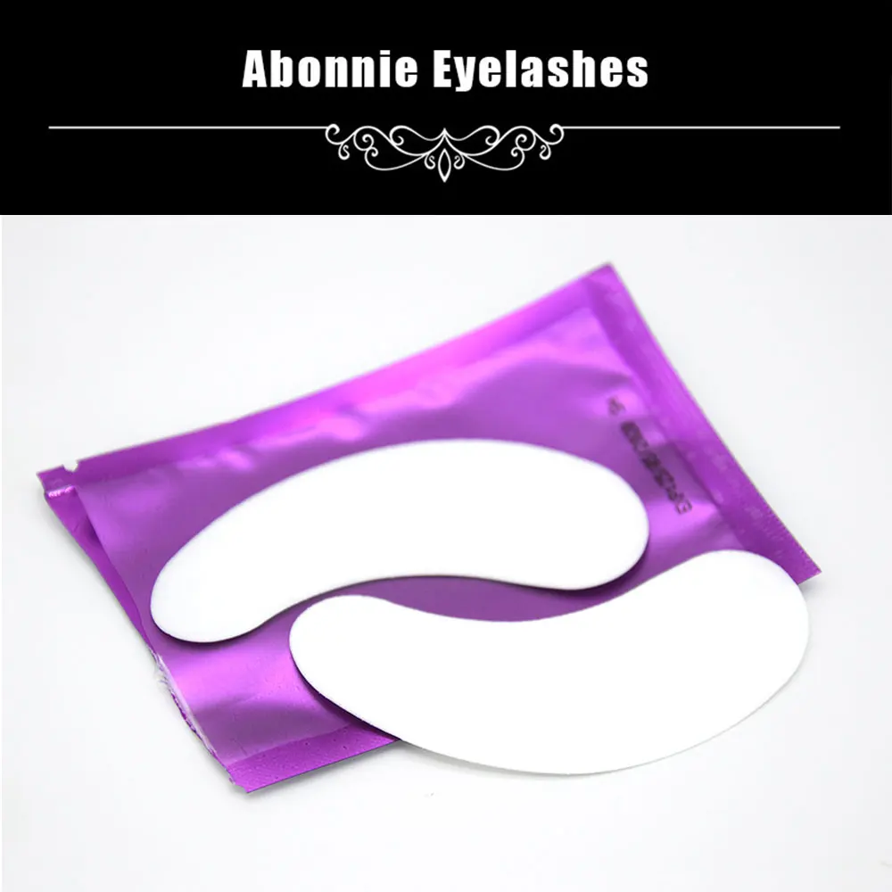 

Abonnie Korea Lint Free Patches Eyelash Under Eye Pads Lash Eyelash Extension Patches Eye Make Up Tools